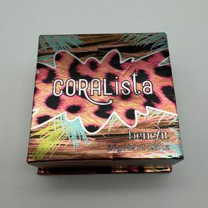 Benefit CORALista Blush Full Size NEW 5.0 g 0.17 oz. w/ original brush.